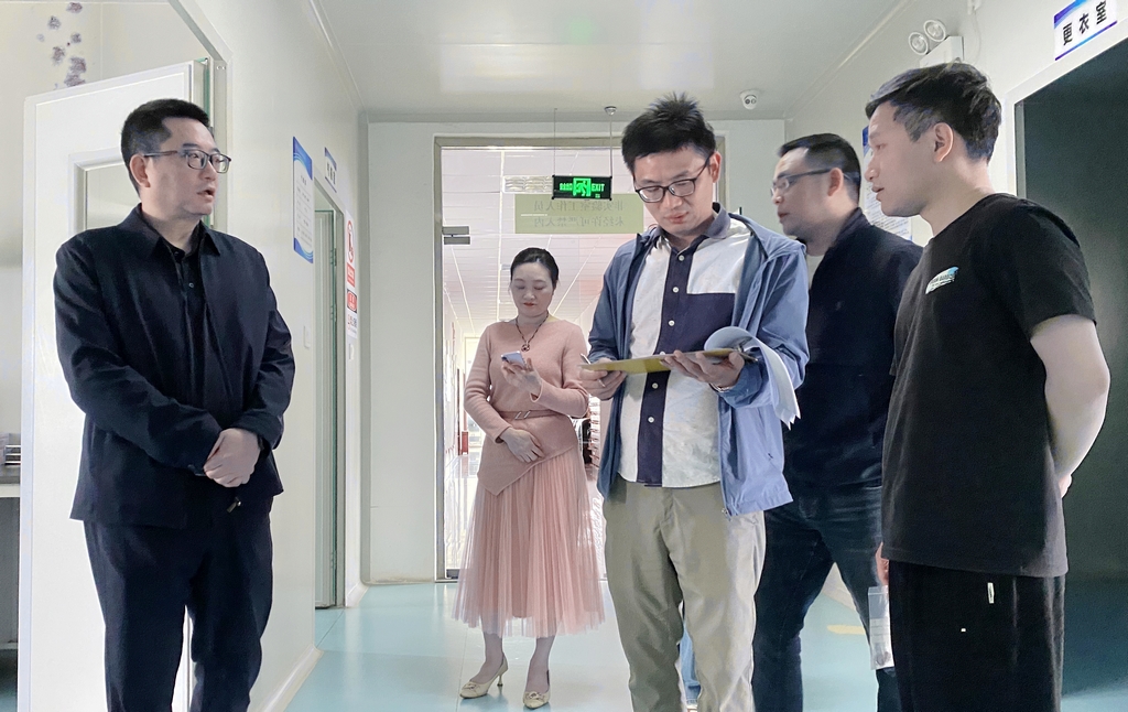 拧紧责任链条阀  织密安全防护网--旌阳区疾控开展五一节前安全生产专项检查